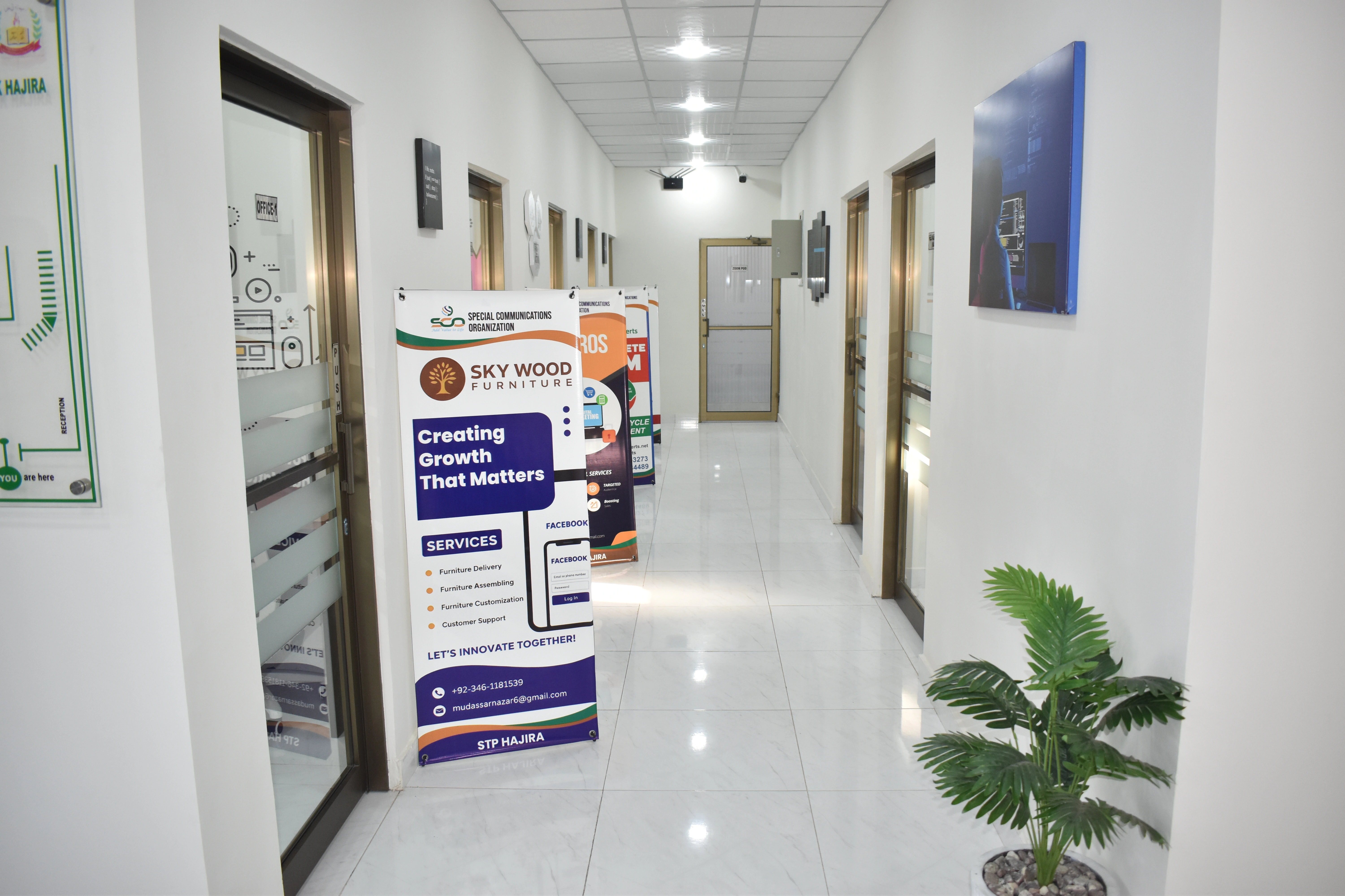 STP Hajira interior workspace
